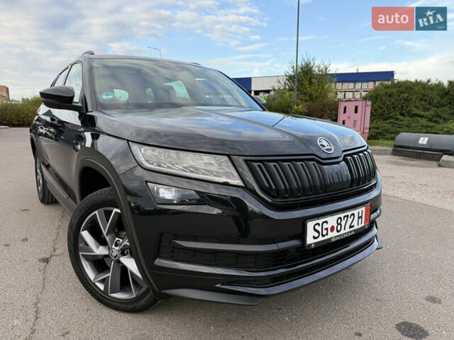 Черный Шкода Kodiaq, объемом двигателя 2 л и пробегом 160 тыс. км за 32499 $, фото 3 на Automoto.ua