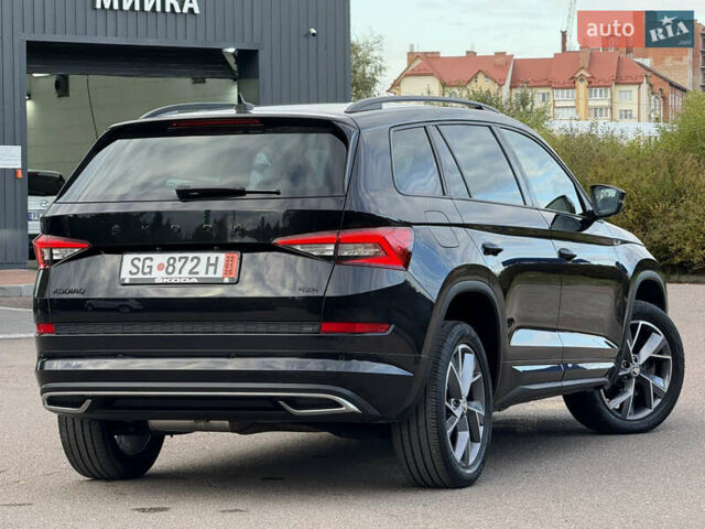 Черный Шкода Kodiaq, объемом двигателя 2 л и пробегом 160 тыс. км за 32499 $, фото 37 на Automoto.ua