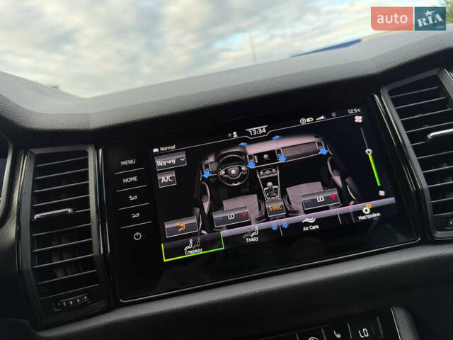 Черный Шкода Kodiaq, объемом двигателя 2 л и пробегом 160 тыс. км за 32499 $, фото 76 на Automoto.ua