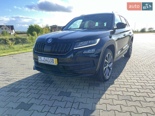 Черный Шкода Kodiaq, объемом двигателя 2 л и пробегом 190 тыс. км за 33999 $, фото 3 на Automoto.ua