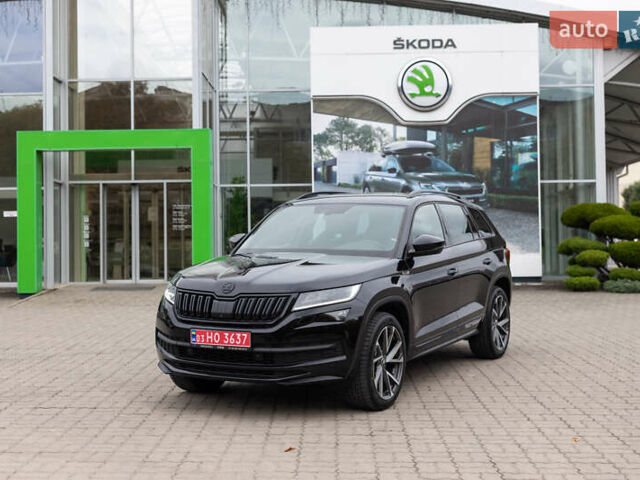 Черный Шкода Kodiaq, объемом двигателя 2 л и пробегом 228 тыс. км за 32800 $, фото 1 на Automoto.ua