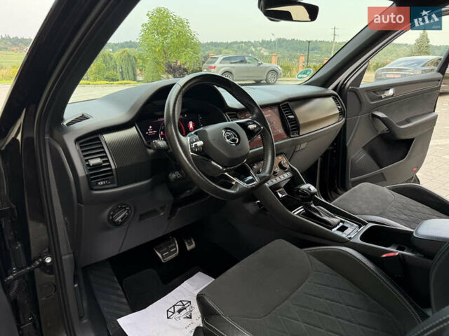 Чорний Шкода Kodiaq, об'ємом двигуна 2 л та пробігом 160 тис. км за 33499 $, фото 29 на Automoto.ua