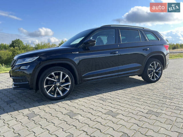 Черный Шкода Kodiaq, объемом двигателя 2 л и пробегом 190 тыс. км за 33999 $, фото 5 на Automoto.ua