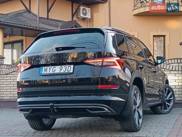 Черный Шкода Kodiaq, объемом двигателя 2 л и пробегом 137 тыс. км за 36950 $, фото 22 на Automoto.ua