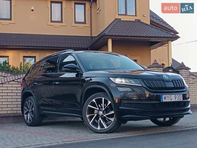 Черный Шкода Kodiaq, объемом двигателя 2 л и пробегом 137 тыс. км за 36950 $, фото 6 на Automoto.ua