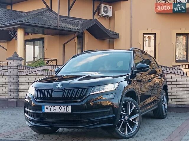 Черный Шкода Kodiaq, объемом двигателя 2 л и пробегом 137 тыс. км за 36950 $, фото 1 на Automoto.ua