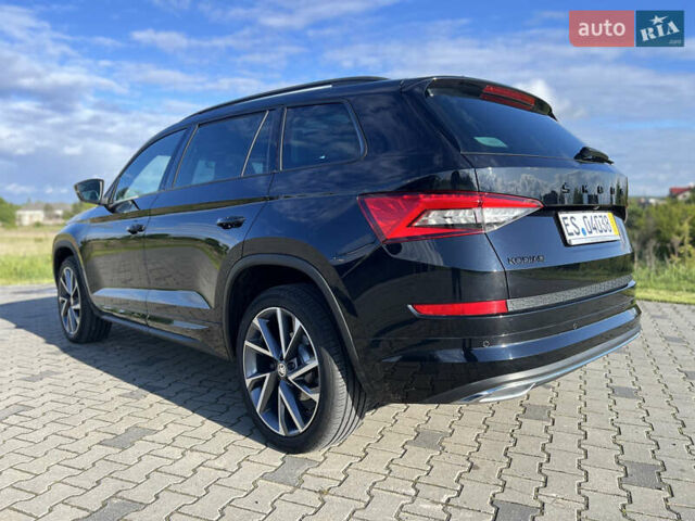 Черный Шкода Kodiaq, объемом двигателя 2 л и пробегом 190 тыс. км за 33999 $, фото 7 на Automoto.ua