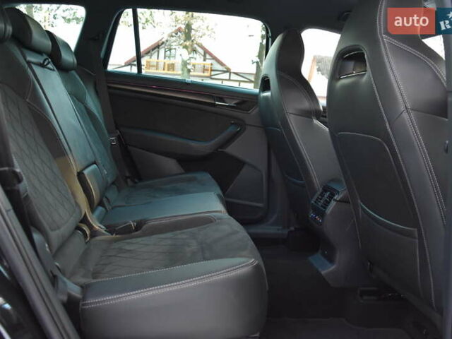 Чорний Шкода Kodiaq, об'ємом двигуна 2 л та пробігом 160 тис. км за 31999 $, фото 70 на Automoto.ua
