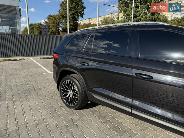 Черный Шкода Kodiaq, объемом двигателя 2 л и пробегом 60 тыс. км за 35800 $, фото 7 на Automoto.ua
