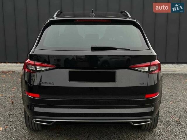 Черный Шкода Kodiaq, объемом двигателя 2 л и пробегом 163 тыс. км за 37900 $, фото 5 на Automoto.ua