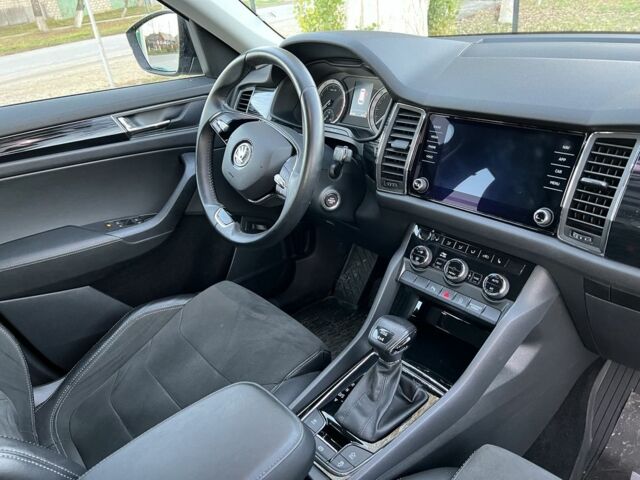 Черный Шкода Kodiaq, объемом двигателя 2 л и пробегом 64 тыс. км за 26900 $, фото 16 на Automoto.ua