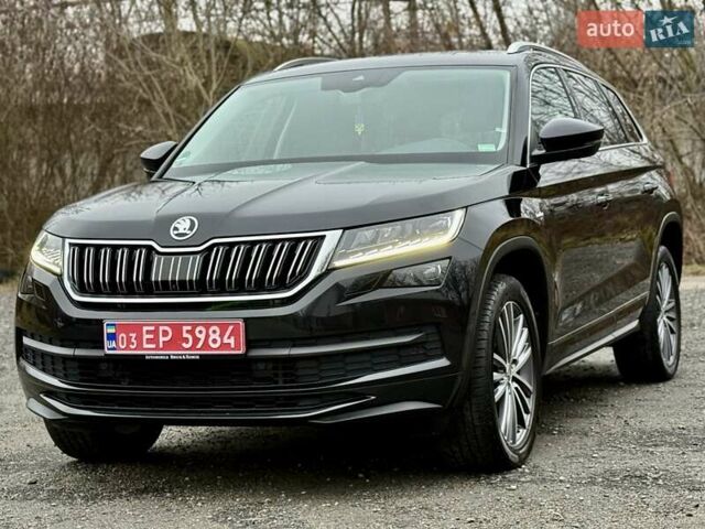 Черный Шкода Kodiaq, объемом двигателя 1.97 л и пробегом 152 тыс. км за 37499 $, фото 14 на Automoto.ua