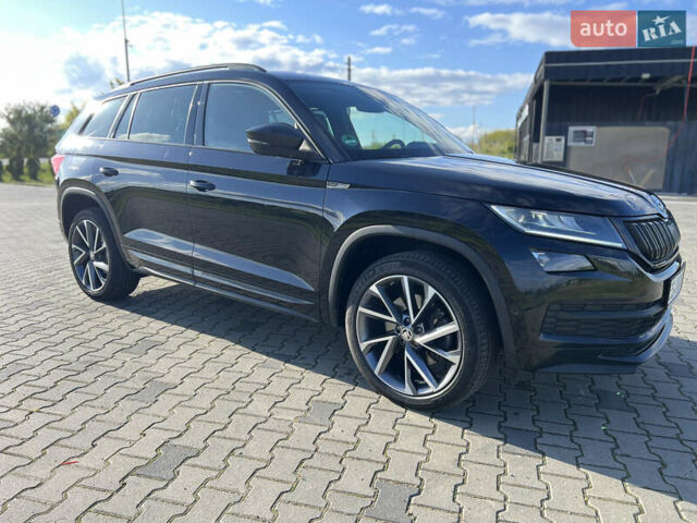 Черный Шкода Kodiaq, объемом двигателя 2 л и пробегом 190 тыс. км за 33999 $, фото 9 на Automoto.ua