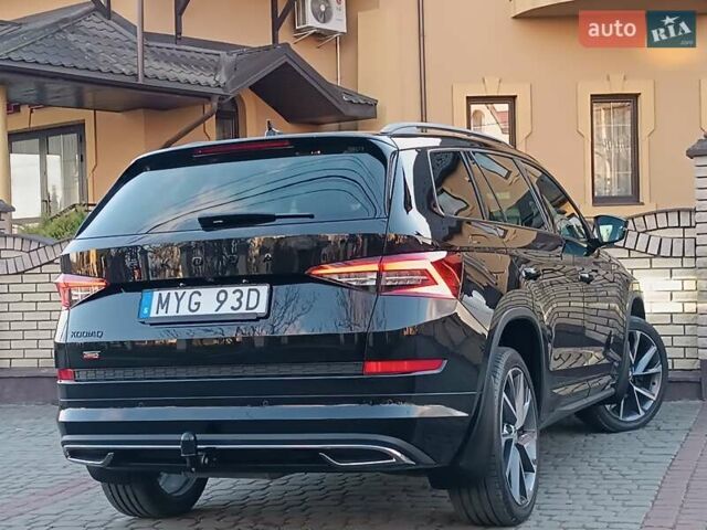 Черный Шкода Kodiaq, объемом двигателя 2 л и пробегом 137 тыс. км за 36950 $, фото 23 на Automoto.ua