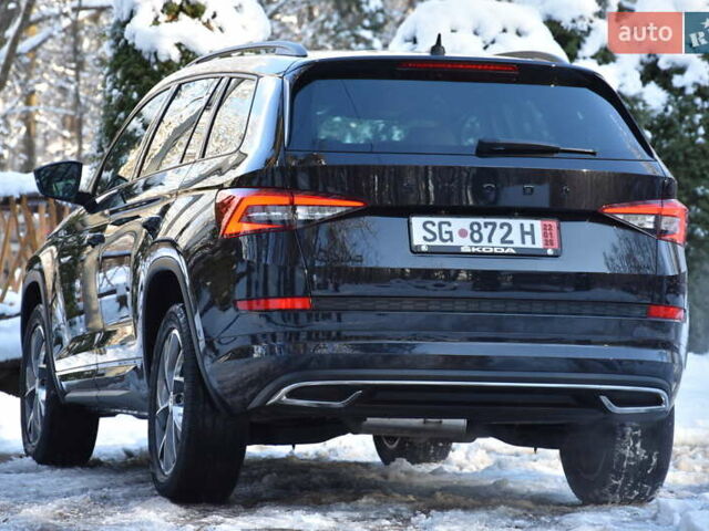 Чорний Шкода Kodiaq, об'ємом двигуна 2 л та пробігом 160 тис. км за 31999 $, фото 19 на Automoto.ua
