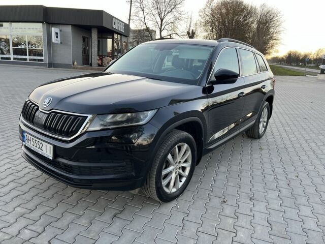 Черный Шкода Kodiaq, объемом двигателя 2 л и пробегом 64 тыс. км за 26900 $, фото 12 на Automoto.ua