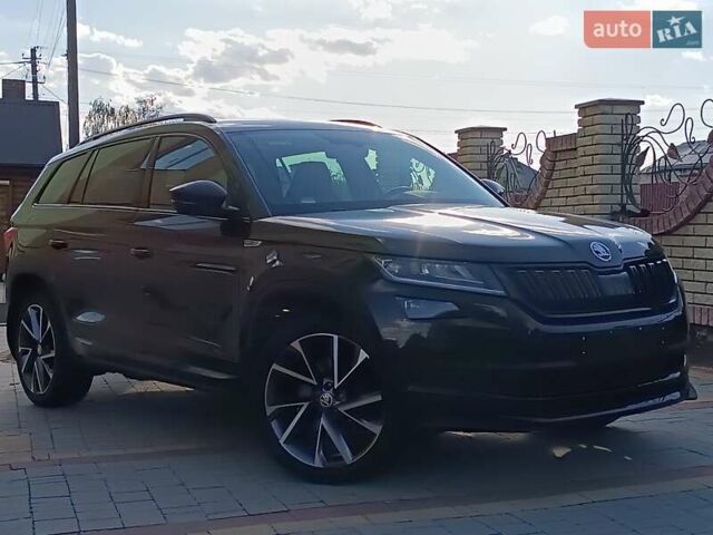 Чорний Шкода Kodiaq, об'ємом двигуна 2 л та пробігом 130 тис. км за 36750 $, фото 10 на Automoto.ua