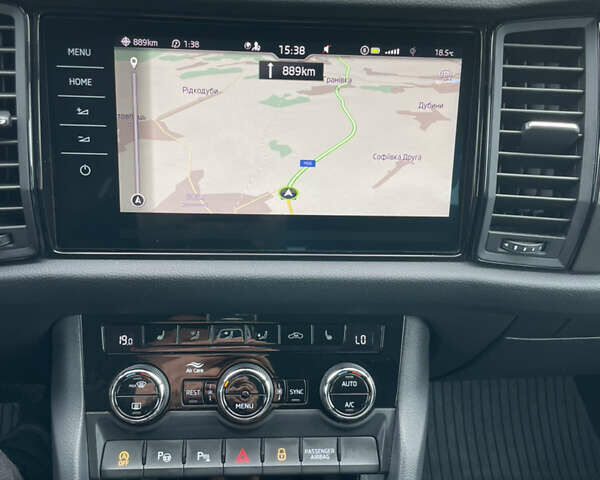 Черный Шкода Kodiaq, объемом двигателя 2 л и пробегом 230 тыс. км за 27500 $, фото 29 на Automoto.ua