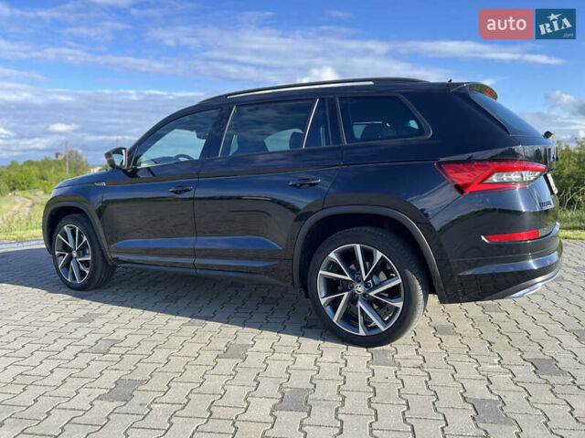 Черный Шкода Kodiaq, объемом двигателя 2 л и пробегом 190 тыс. км за 33999 $, фото 6 на Automoto.ua