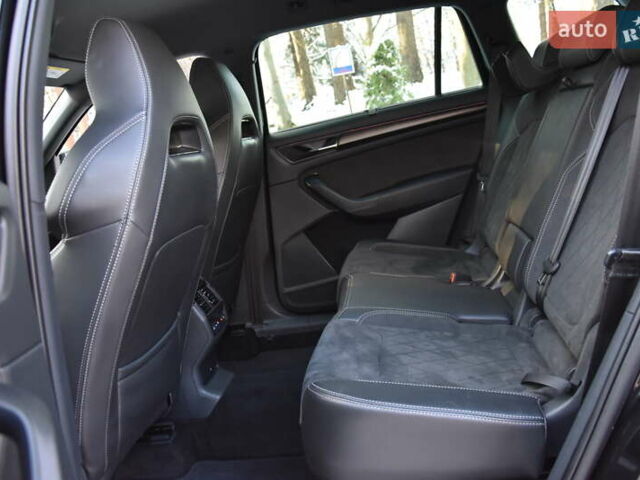 Чорний Шкода Kodiaq, об'ємом двигуна 2 л та пробігом 160 тис. км за 31999 $, фото 74 на Automoto.ua