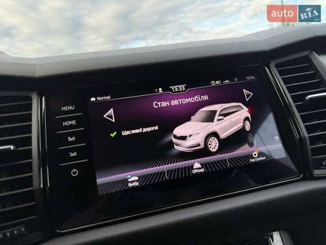 Черный Шкода Kodiaq, объемом двигателя 2 л и пробегом 160 тыс. км за 33499 $, фото 66 на Automoto.ua