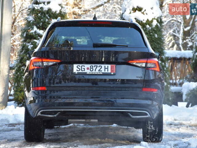 Чорний Шкода Kodiaq, об'ємом двигуна 2 л та пробігом 160 тис. км за 31999 $, фото 20 на Automoto.ua