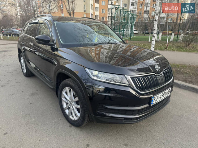 Черный Шкода Kodiaq, объемом двигателя 2 л и пробегом 32 тыс. км за 31800 $, фото 2 на Automoto.ua