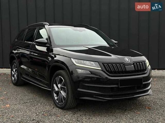 Черный Шкода Kodiaq, объемом двигателя 2 л и пробегом 163 тыс. км за 37900 $, фото 2 на Automoto.ua