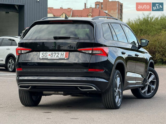 Черный Шкода Kodiaq, объемом двигателя 2 л и пробегом 160 тыс. км за 33499 $, фото 33 на Automoto.ua