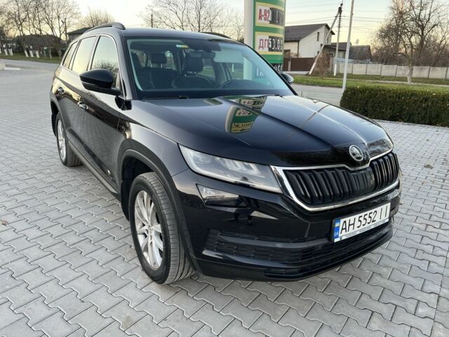 Черный Шкода Kodiaq, объемом двигателя 2 л и пробегом 64 тыс. км за 26900 $, фото 4 на Automoto.ua