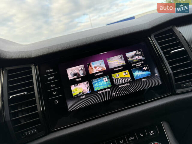 Черный Шкода Kodiaq, объемом двигателя 2 л и пробегом 160 тыс. км за 32499 $, фото 79 на Automoto.ua