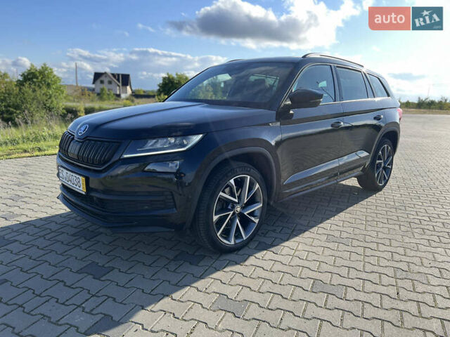 Черный Шкода Kodiaq, объемом двигателя 2 л и пробегом 190 тыс. км за 33999 $, фото 4 на Automoto.ua