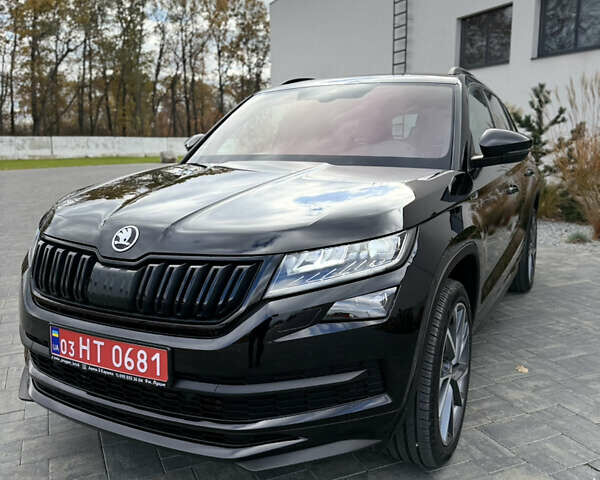 Шкода Kodiaq 2021 у Луцьку на Automoto.ua Чорний Шкода Kodiaq, об'ємом двигуна 1.97 л та пробігом 185 тис. км за 34900 $, фото 2 на Automoto.ua
