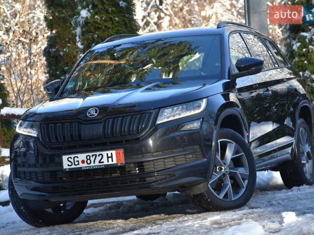 Чорний Шкода Kodiaq, об'ємом двигуна 2 л та пробігом 160 тис. км за 31999 $, фото 6 на Automoto.ua