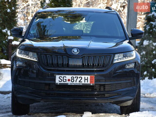 Чорний Шкода Kodiaq, об'ємом двигуна 2 л та пробігом 160 тис. км за 31999 $, фото 2 на Automoto.ua