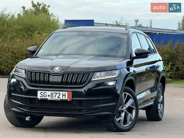Черный Шкода Kodiaq, объемом двигателя 2 л и пробегом 160 тыс. км за 33499 $, фото 15 на Automoto.ua