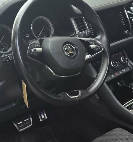 Черный Шкода Kodiaq, объемом двигателя 1.97 л и пробегом 92 тыс. км за 33600 $, фото 1 на Automoto.ua
