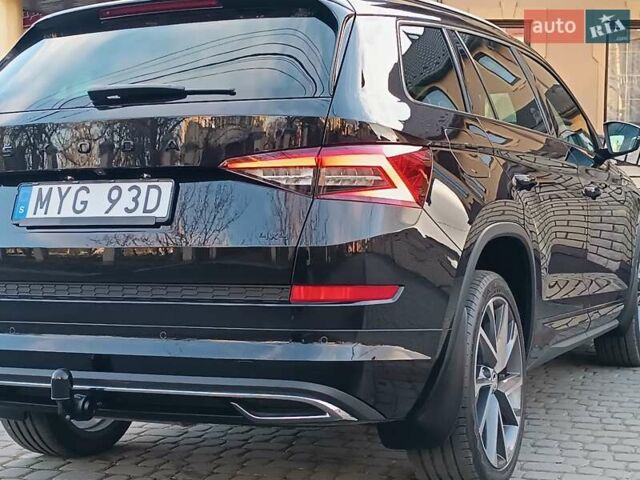 Черный Шкода Kodiaq, объемом двигателя 2 л и пробегом 137 тыс. км за 36950 $, фото 36 на Automoto.ua