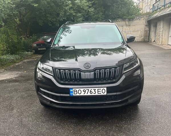 Черный Шкода Kodiaq, объемом двигателя 1.97 л и пробегом 145 тыс. км за 37000 $, фото 1 на Automoto.ua