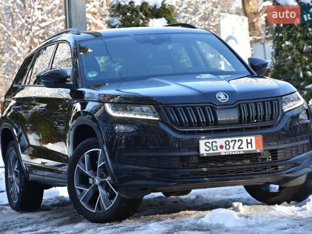 Чорний Шкода Kodiaq, об'ємом двигуна 2 л та пробігом 160 тис. км за 31999 $, фото 3 на Automoto.ua