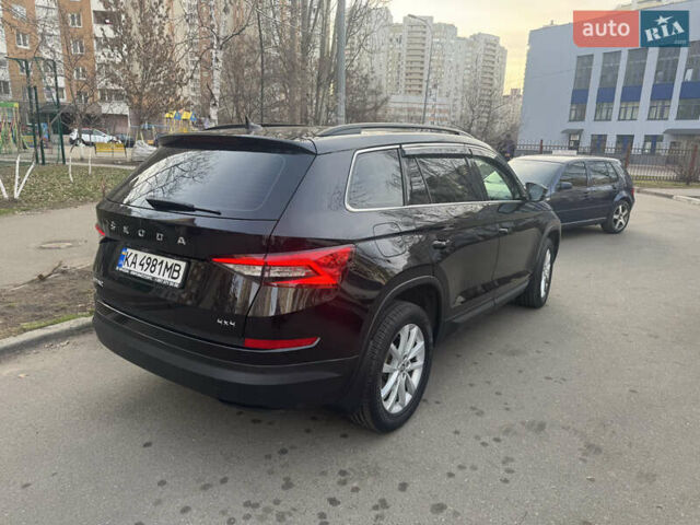 Черный Шкода Kodiaq, объемом двигателя 2 л и пробегом 32 тыс. км за 31800 $, фото 3 на Automoto.ua