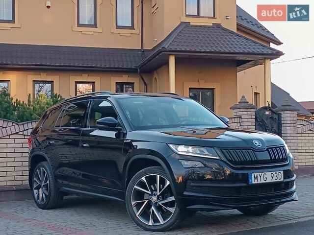 Черный Шкода Kodiaq, объемом двигателя 2 л и пробегом 137 тыс. км за 36950 $, фото 7 на Automoto.ua