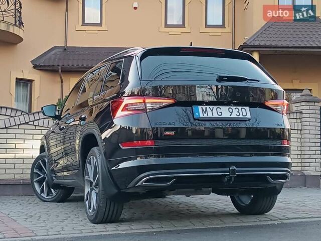 Черный Шкода Kodiaq, объемом двигателя 2 л и пробегом 137 тыс. км за 36950 $, фото 26 на Automoto.ua