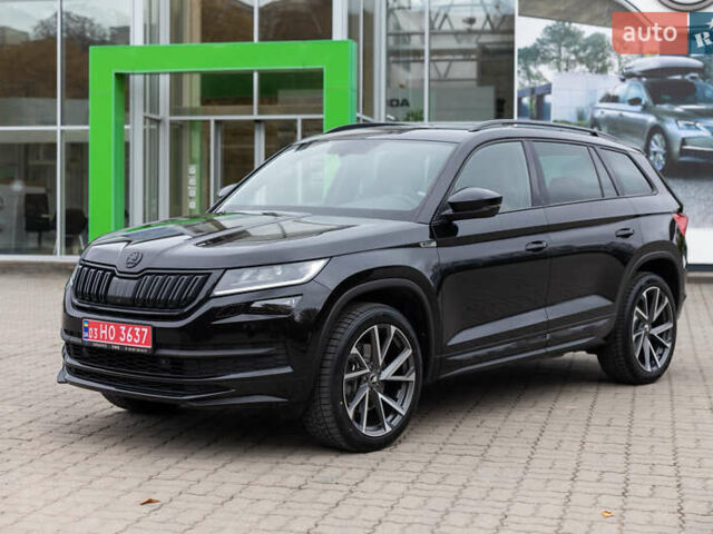 Черный Шкода Kodiaq, объемом двигателя 2 л и пробегом 228 тыс. км за 32800 $, фото 2 на Automoto.ua