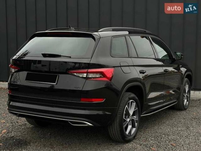 Черный Шкода Kodiaq, объемом двигателя 2 л и пробегом 163 тыс. км за 37900 $, фото 4 на Automoto.ua