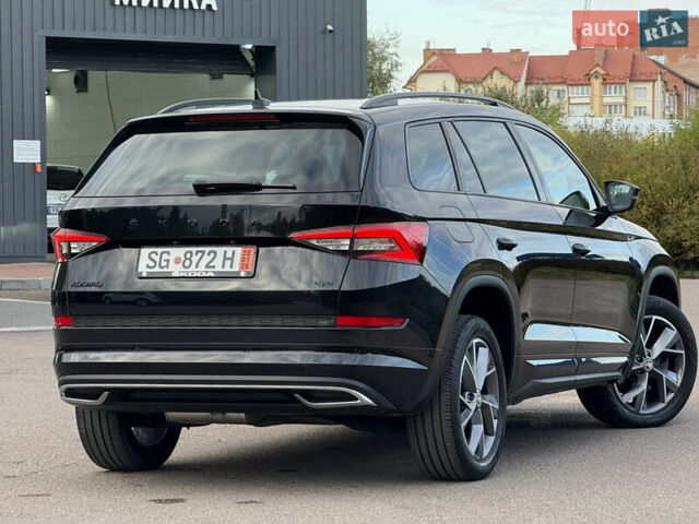Черный Шкода Kodiaq, объемом двигателя 2 л и пробегом 160 тыс. км за 32499 $, фото 38 на Automoto.ua