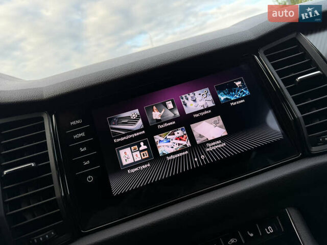 Черный Шкода Kodiaq, объемом двигателя 2 л и пробегом 160 тыс. км за 32499 $, фото 80 на Automoto.ua