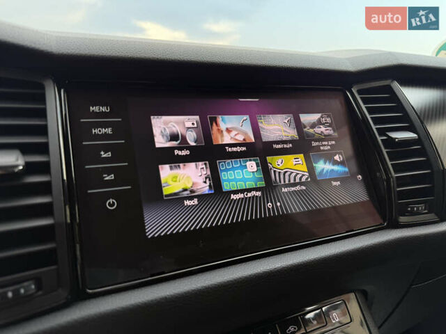 Чорний Шкода Kodiaq, об'ємом двигуна 2 л та пробігом 160 тис. км за 33499 $, фото 62 на Automoto.ua