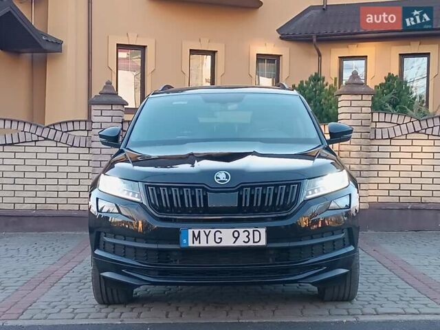 Черный Шкода Kodiaq, объемом двигателя 2 л и пробегом 137 тыс. км за 36950 $, фото 8 на Automoto.ua