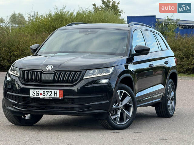 Черный Шкода Kodiaq, объемом двигателя 2 л и пробегом 160 тыс. км за 33499 $, фото 13 на Automoto.ua
